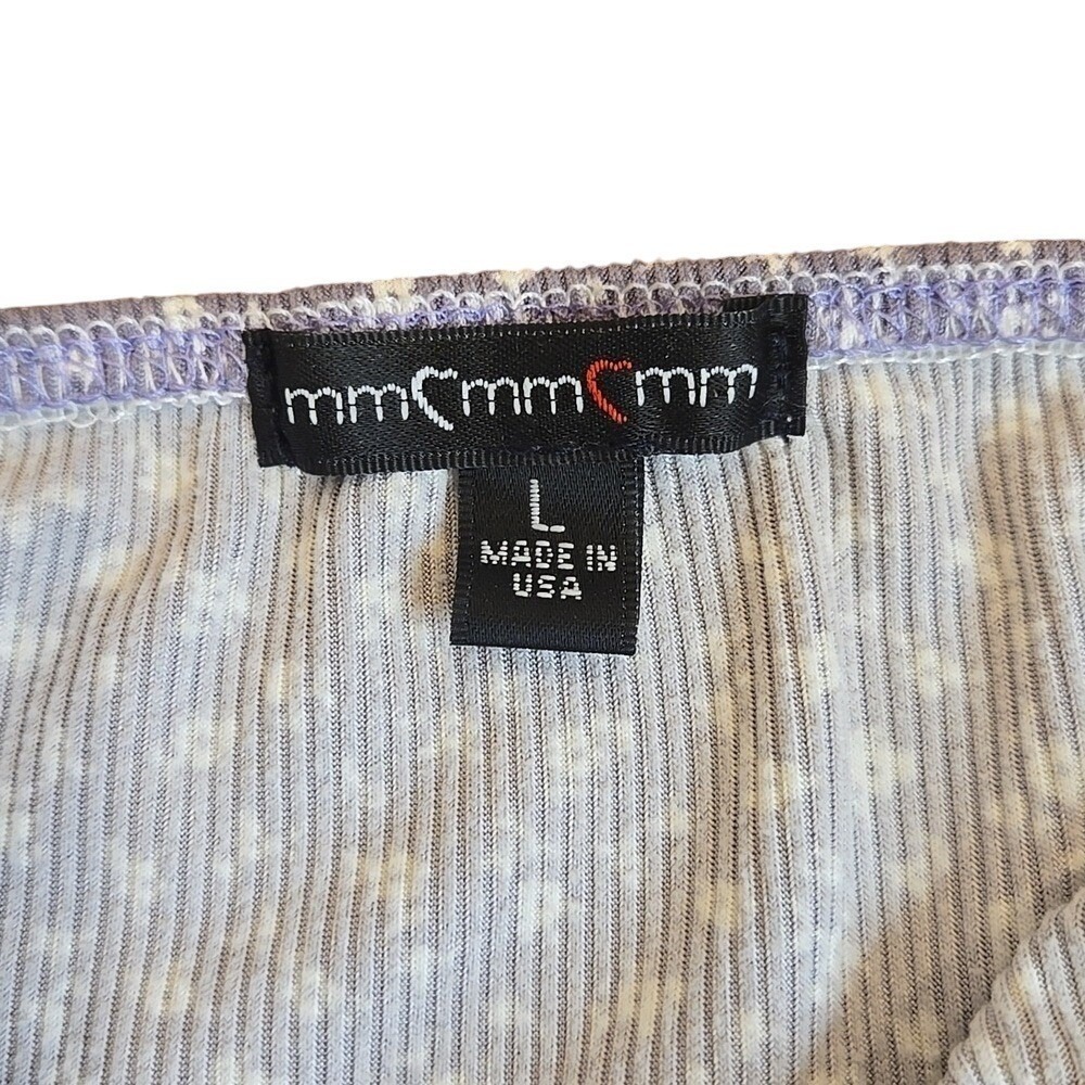 Y2K‎ Cami Tank Top Ruched Feminine Coquette Sweetheart Soft Girl Mm Mm Mm Large - Picture 5 of 6